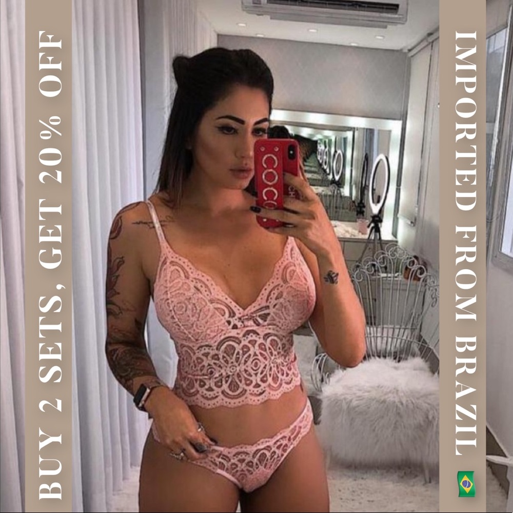 Lace cami top & panty - 2 piece set - Picture 2 of 11